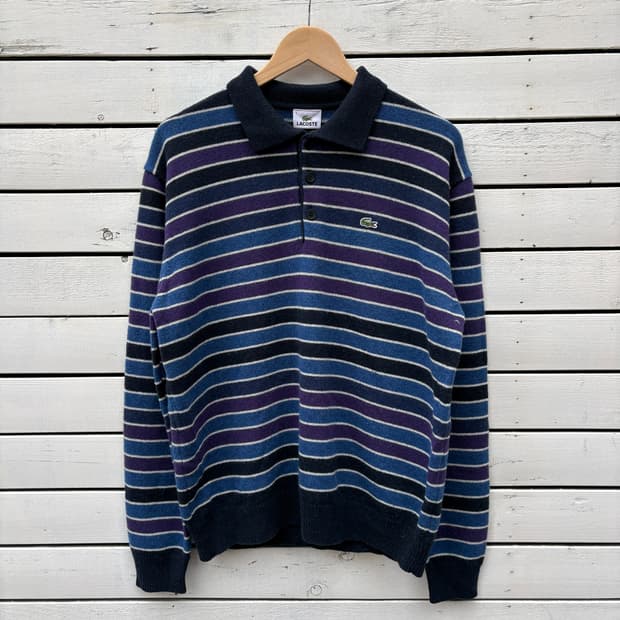 Lacoste 라코스테 울 카라 니트