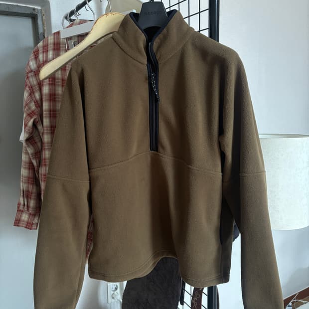 토마스모어 하프집업 플리스 M