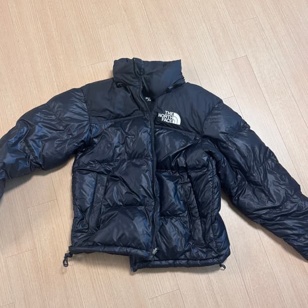 노스페이스 눕시 패딩 M 검정