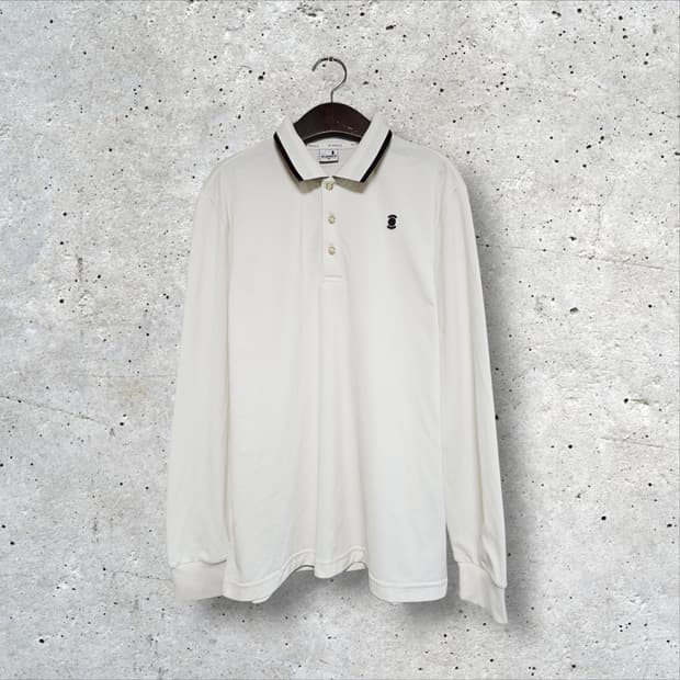 와이드앵글 긴팔 폴로티 아이보리 (95/M)