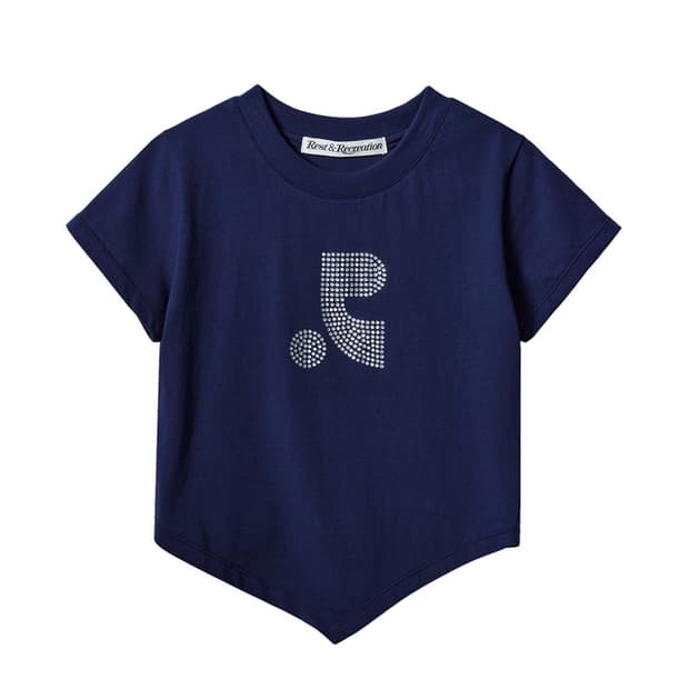 레스트앤레크레이션 애로우 티셔츠 네이비