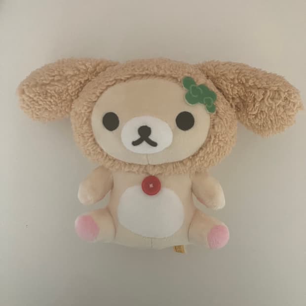 리락쿠마 네잎클로버 인형