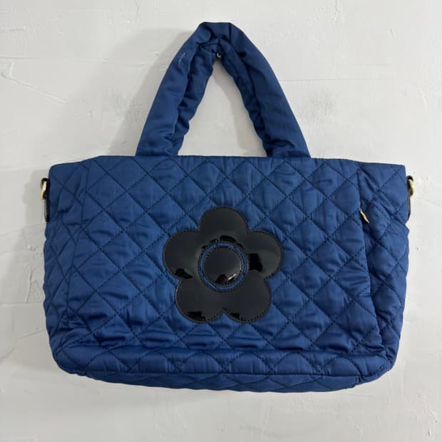 mary quant padding bag