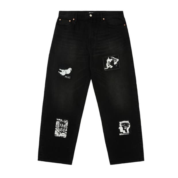 팔라스 P90 배기 진 패치 업 블랙 25SS