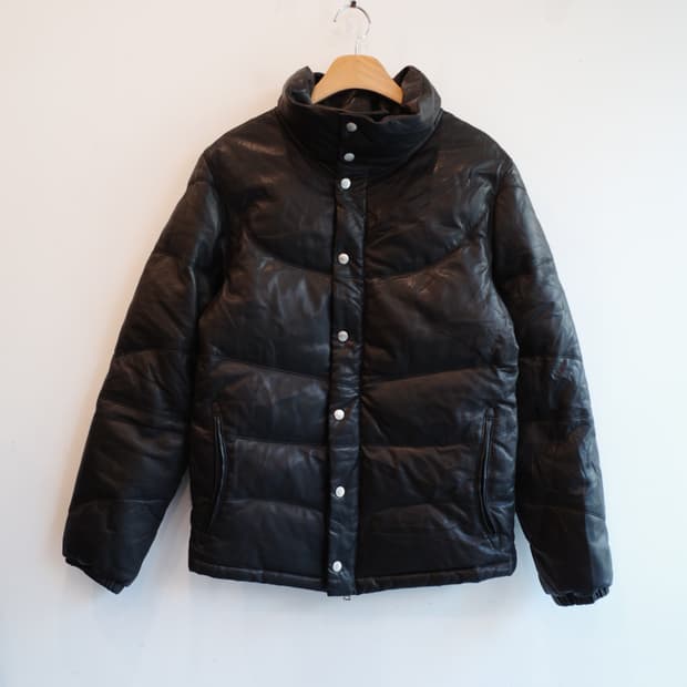 Japan brand 양가죽 투웨이 다운패딩