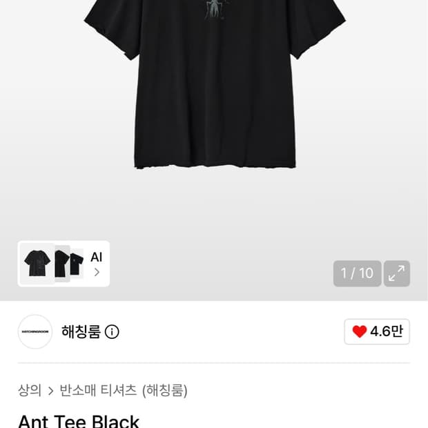 Ant Tee Black 3