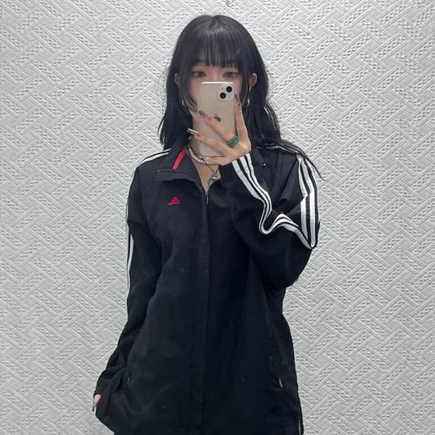 아디다스 올드스쿨 빈티지 캐주얼 바람막이 자켓 100 C11621