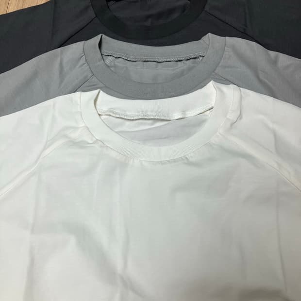 YEEZY TS-02 이지 반팔 상해버전 3사이즈 3장세트