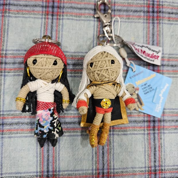 카미바시(Kamibashi) 미니몰러 키링세트