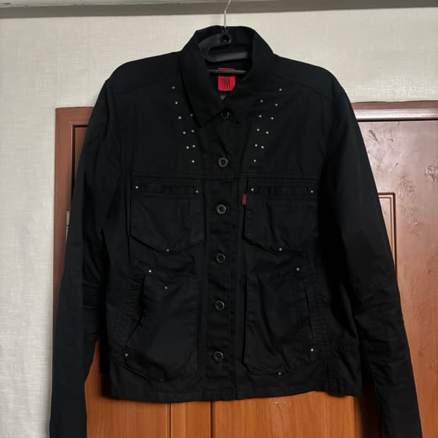 [3] 이세이미야케 햇 플라워 스터드 자켓