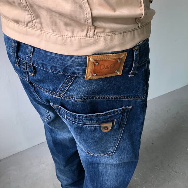 돌체 앤 가바나 레귤러 데님