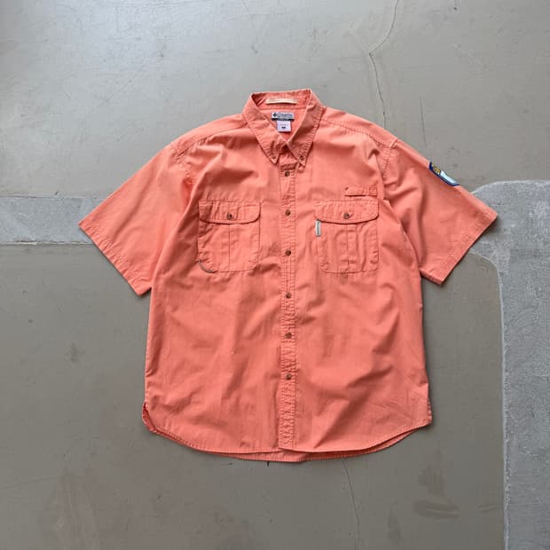 컬럼비아 PFG 피싱 하프 셔츠
