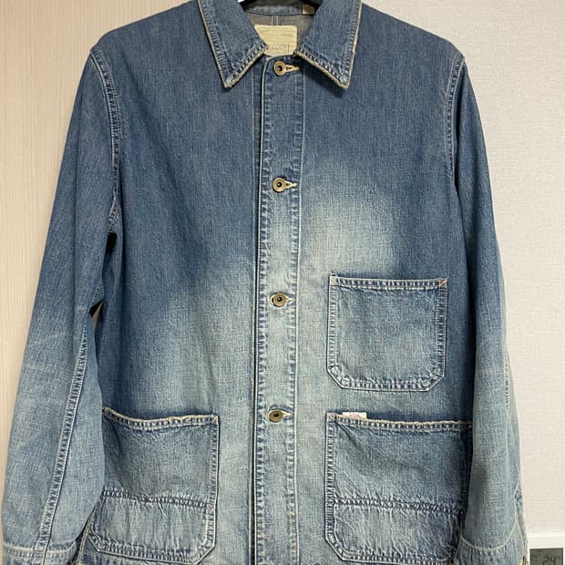 풀카운트 워싱초어자켓 40