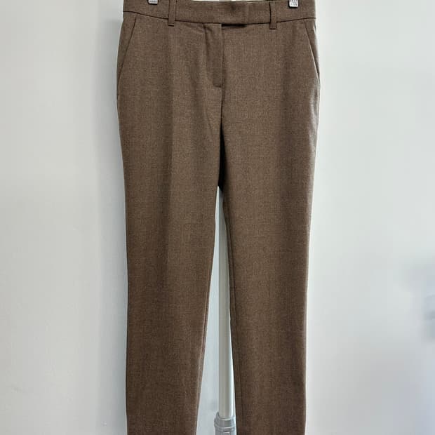 막스마라 버진울 트라우저 슬랙스 팬츠