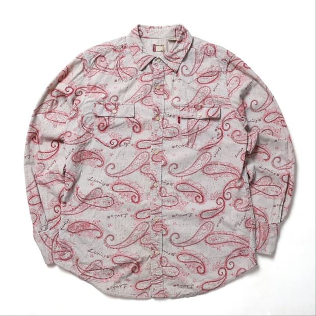 리바이스 Levi’s Pattern Corduroy Shirt   