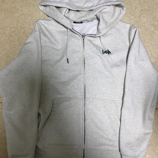 lee 후드집업 아이보리