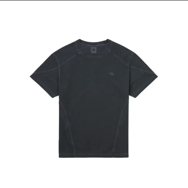 새상품) 산산기어 립 티셔츠 차콜 1사이즈