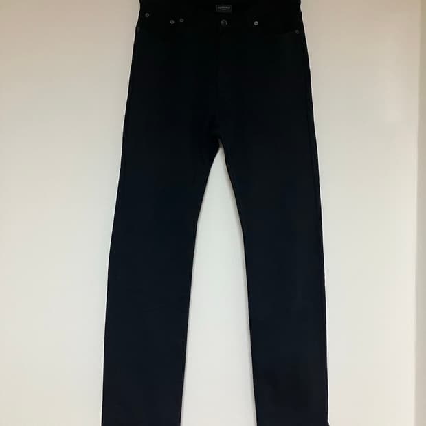 발렌시아가 5 포켓 팬츠 블랙 S사이즈