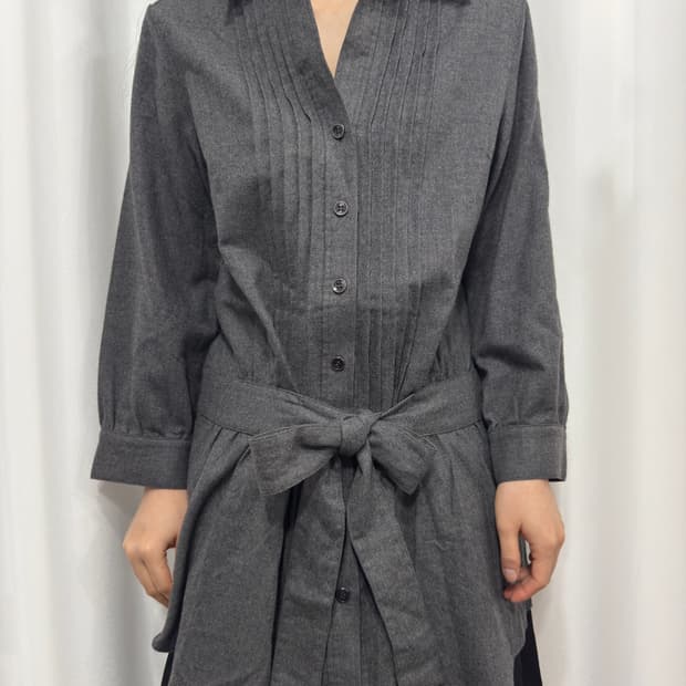 icb strap wool shirt