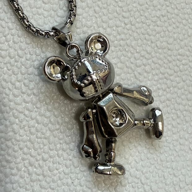 빈티지 곰돌이 목걸이