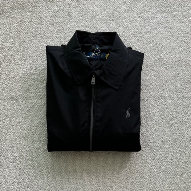 (새상품/정품) 폴로랄프로렌 바라쿠타 폴리자켓(블랙)