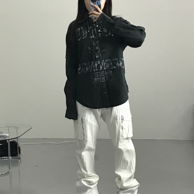 BERNINGS SHO 프린팅 셔츠