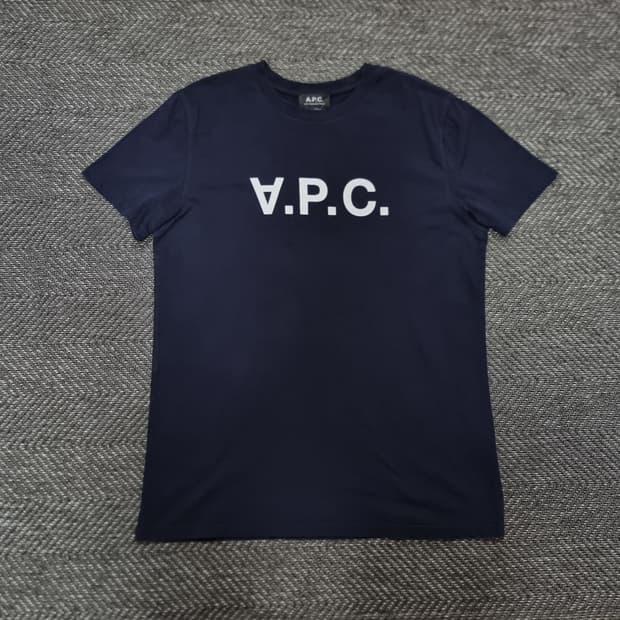 A.P.C. 아페쎄 VPC 반팔 티셔츠 네이비