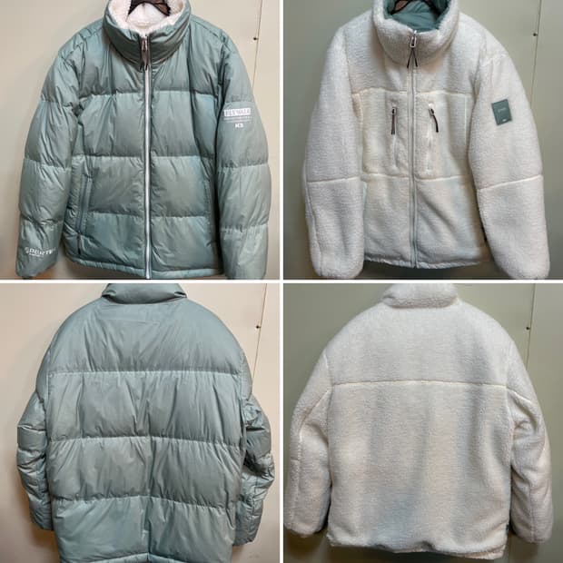 K2 리버시블 구스 패딩