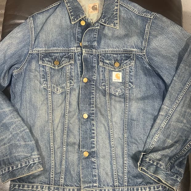 칼하트 데님 청자켓