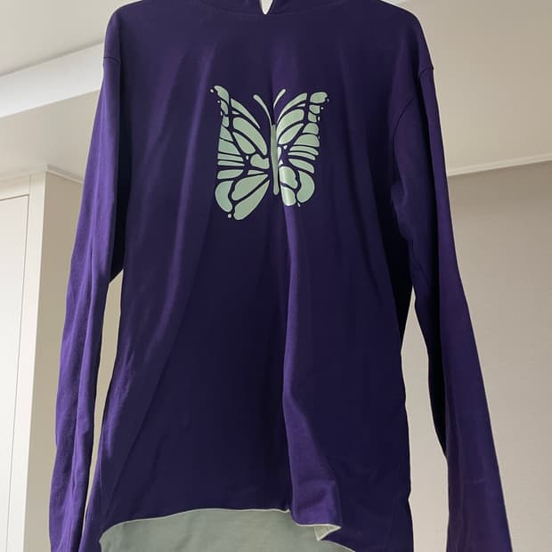 니들스 리버시블 코튼 롱슬리브 퍼플 M