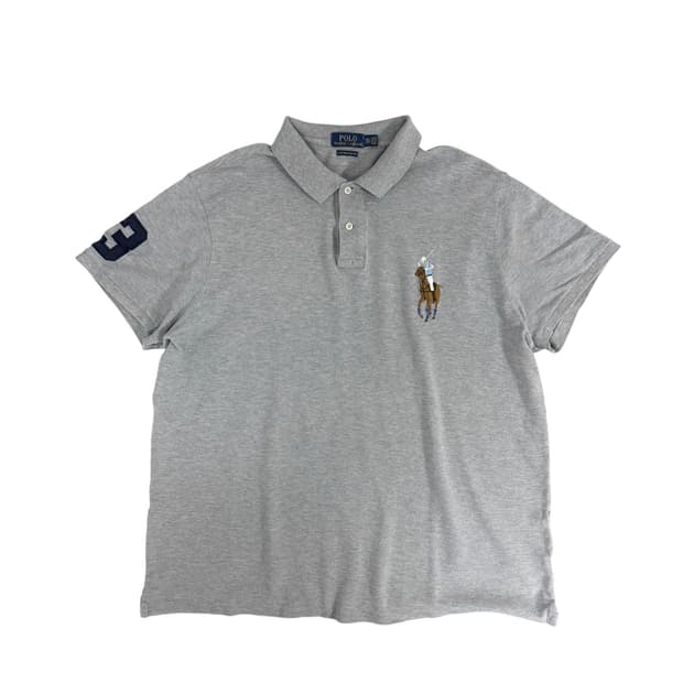 폴로 빅포니 반팔 카라티 그레이 (xxl)