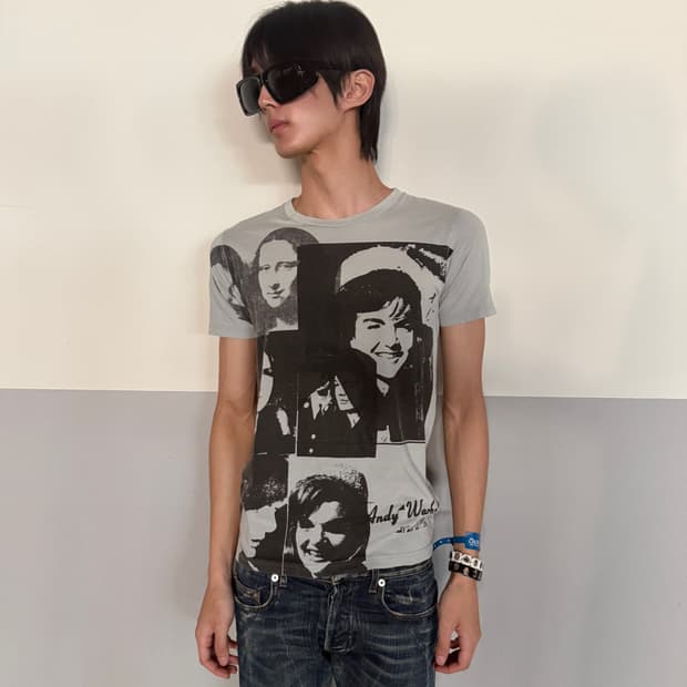 Hysteric Glamour Andy Warhol 모나리자