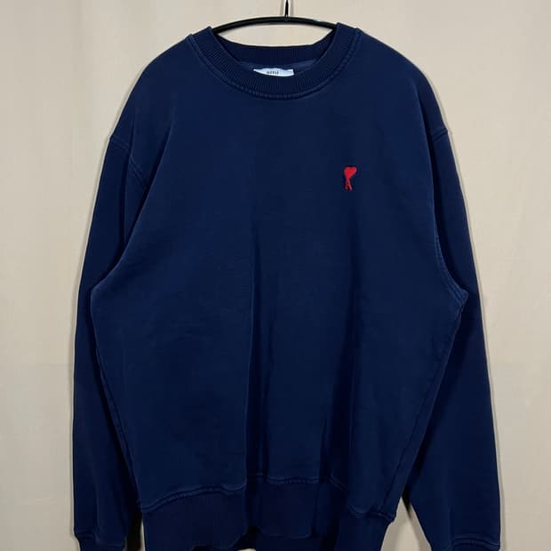 아미 스몰로고 맨투맨 처분 