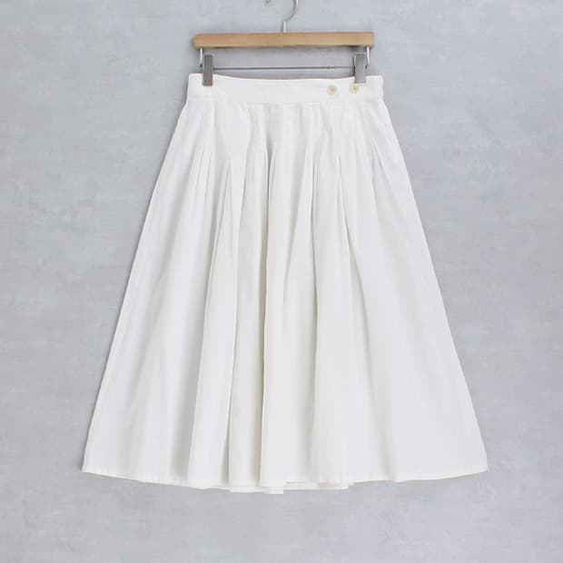 Samansa Mos2 cotton/linen/cupra skirt