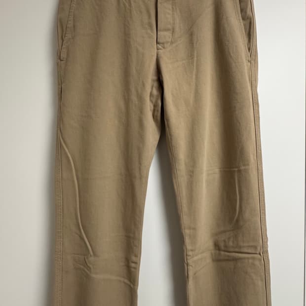 [46] 로에베 피셔맨 코튼 팬츠 베이지