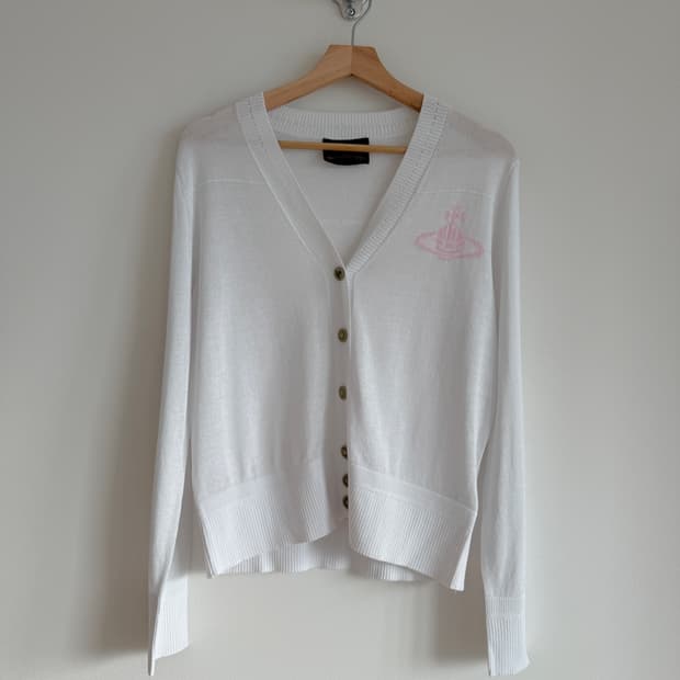 비비안웨스트우드(Viviennewestwood) 실크 가디건