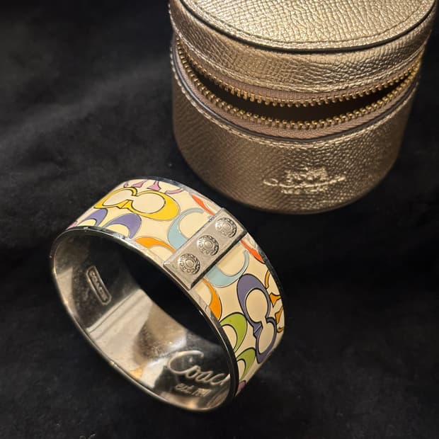 Coach Wide Bangle Bracelet