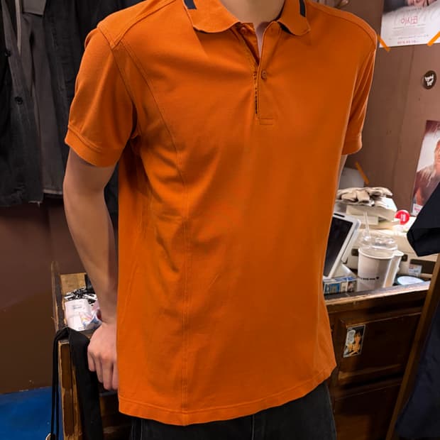 ZEGNA SPORTS 에르메냐질도 제냐 스포츠 오렌지 카라티