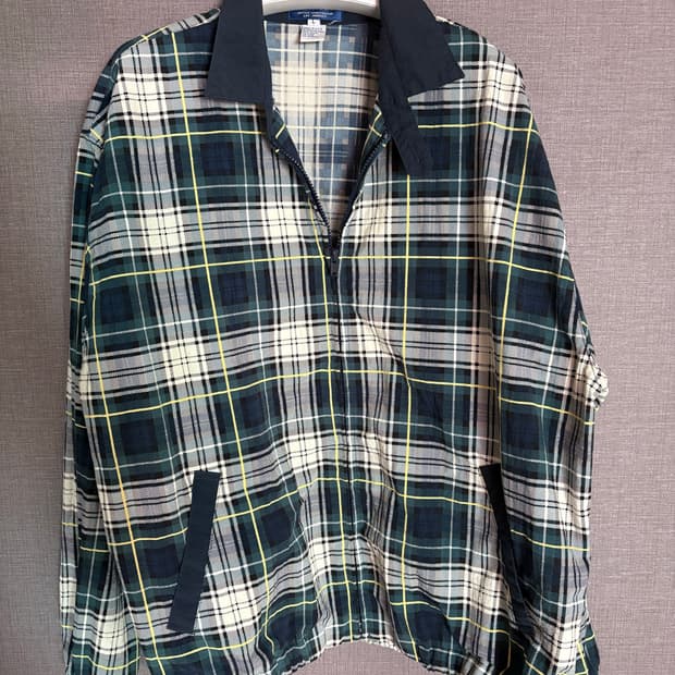 LA MODE 체크 자켓 L