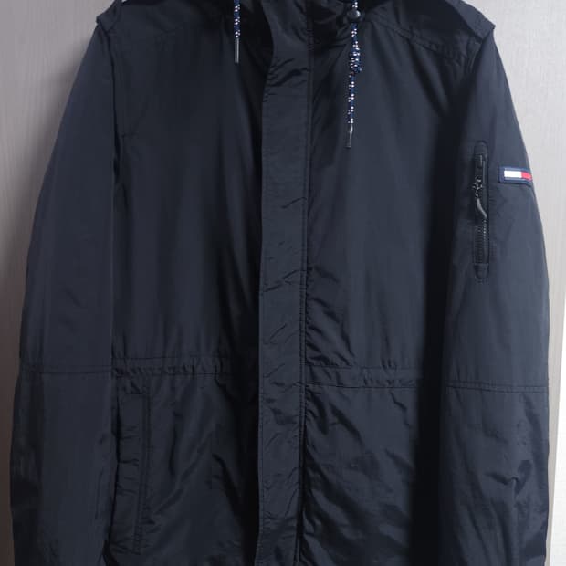 타미힐피거 누빔 점퍼, L