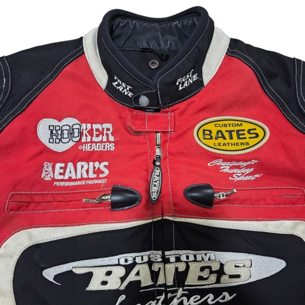 베이츠 빈티지 커스텀 메쉬 바이크 베스트