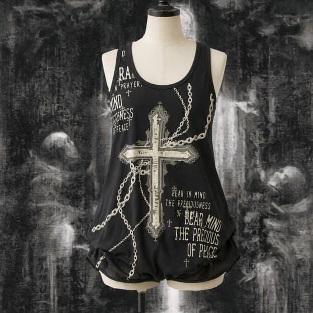 Ghost of harlem holy cross sleeveless
