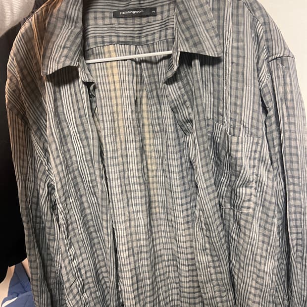 해칭룸 체크셔츠