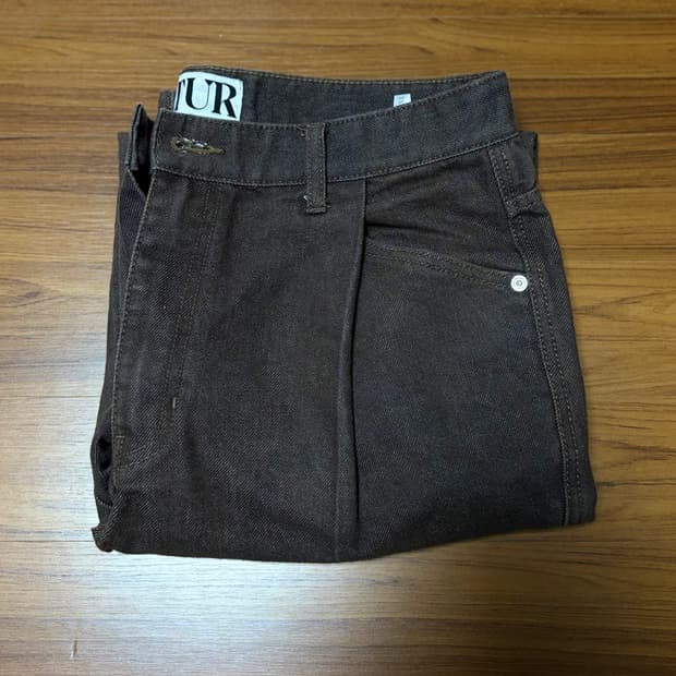 [XL] 세터 카이엔 데님 팬츠 브라운