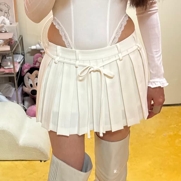 쓰리타임즈 치어리 스커트