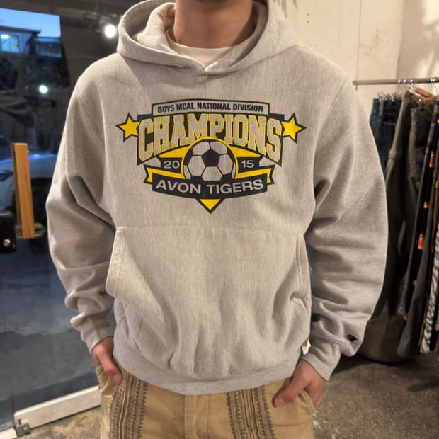 Champion 프리미엄 리버스위브 축구 후드