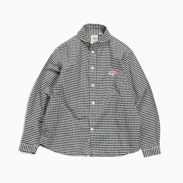 단톤 여성 라운드 칼라 셔츠