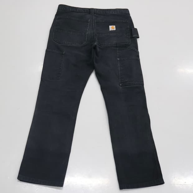 CARHARTT 2020 Straight Fit Black Work Pa