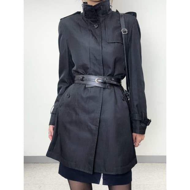 빈티지 블랙 락시크 점퍼 자켓