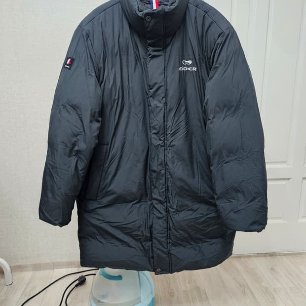 (105~110)XL☆초대장급☆아이더 노마드롱다운코트[블랙] 구스다운패딩